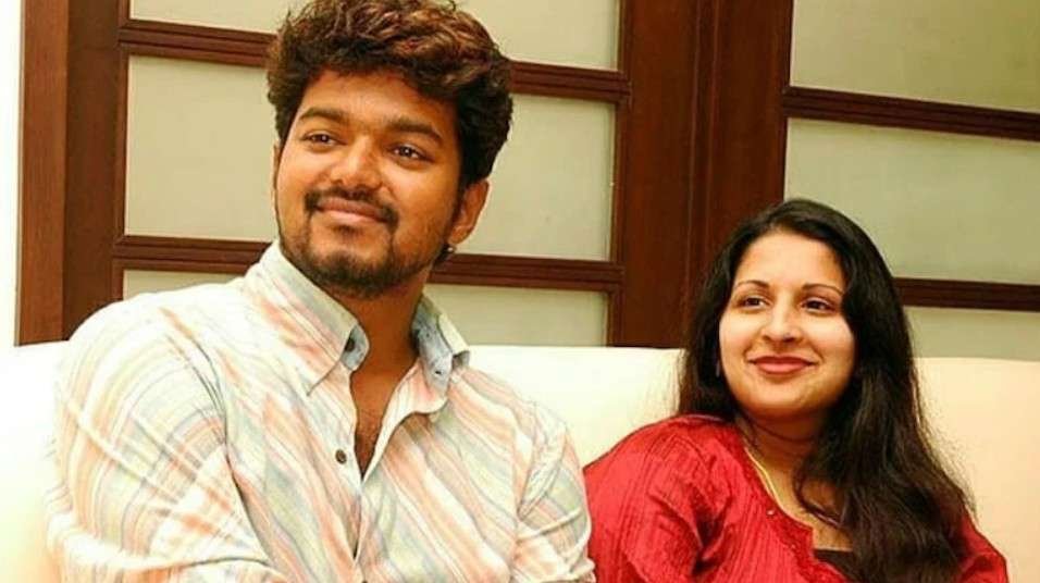 ‘She watches me strictly’: Actor-politician Vijay’s old remark on wife Sangeetha goes viral amid divorce proceedings
