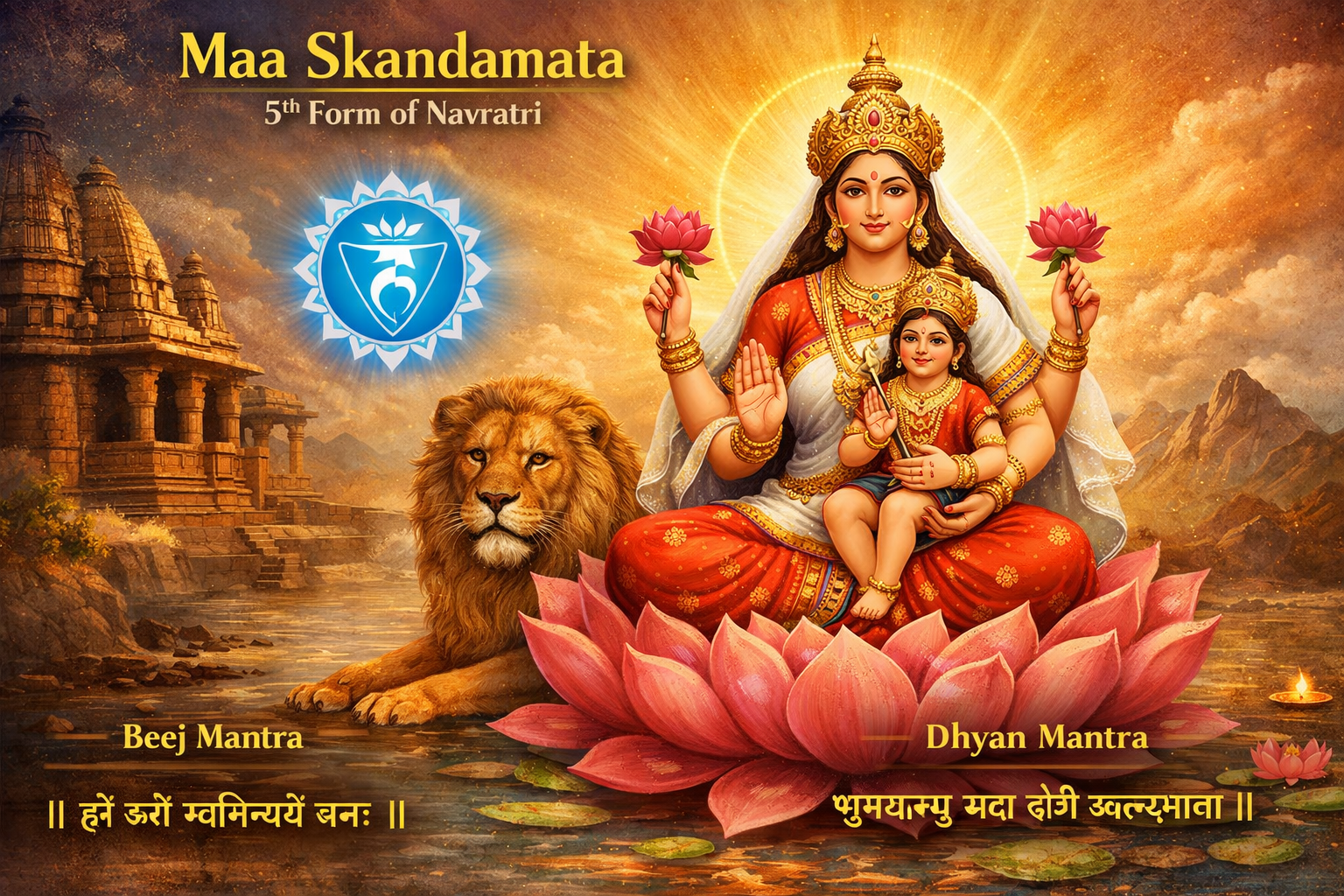 Maa Skandamata: The Goddess of Love, Power and Knowledge