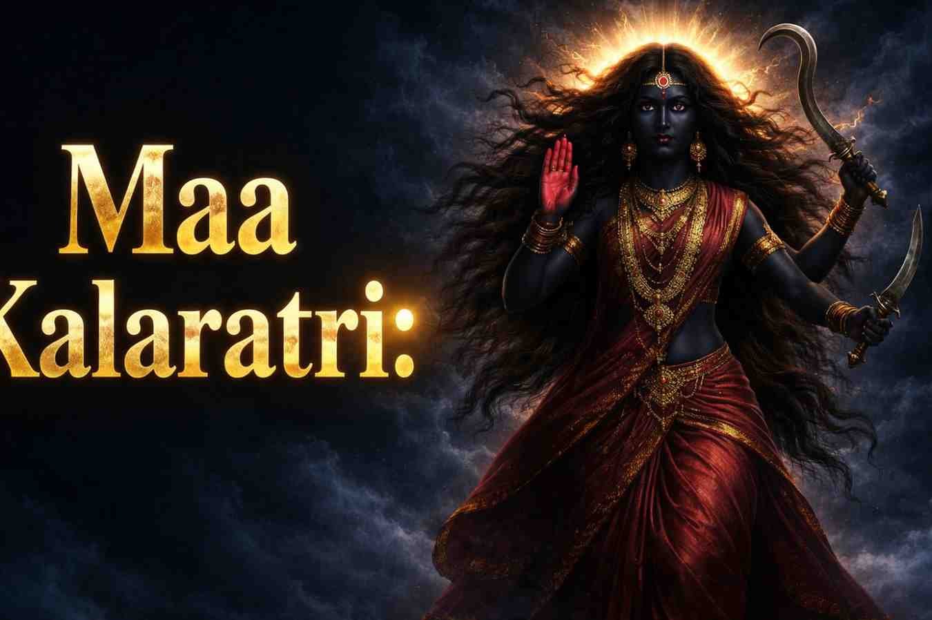 Maa Kalaratri – Navratri Day 7 Significance, Story, Puja Vidhi, Mantra & Spiritual Power