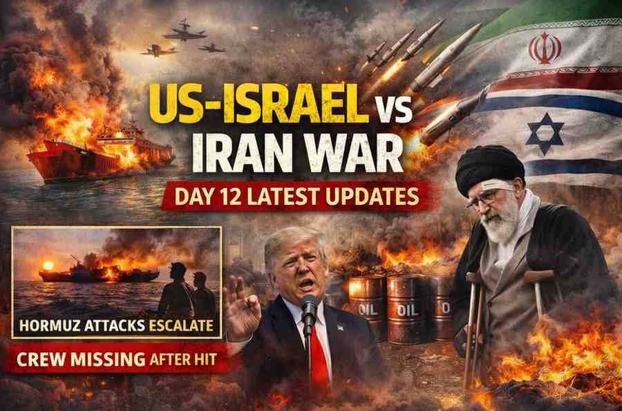 US – Israel v/s Iran War – Day 12 Latest Updates