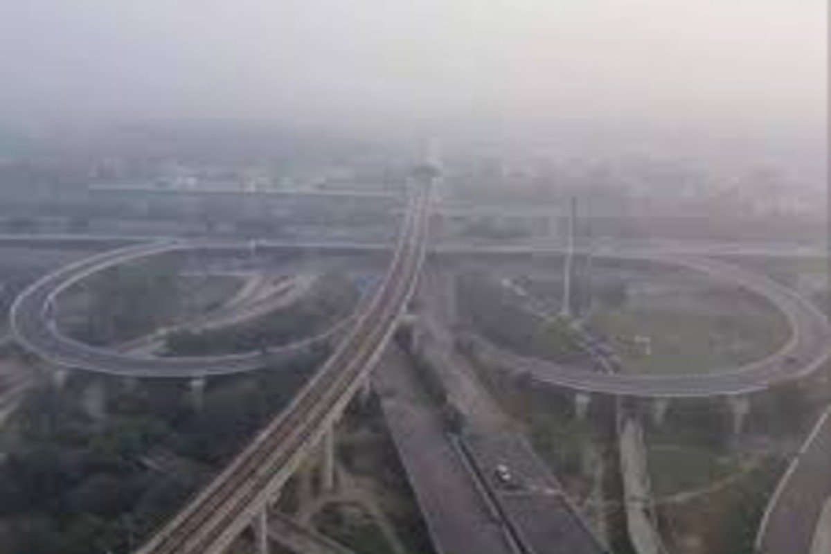 Delhi's aerial view