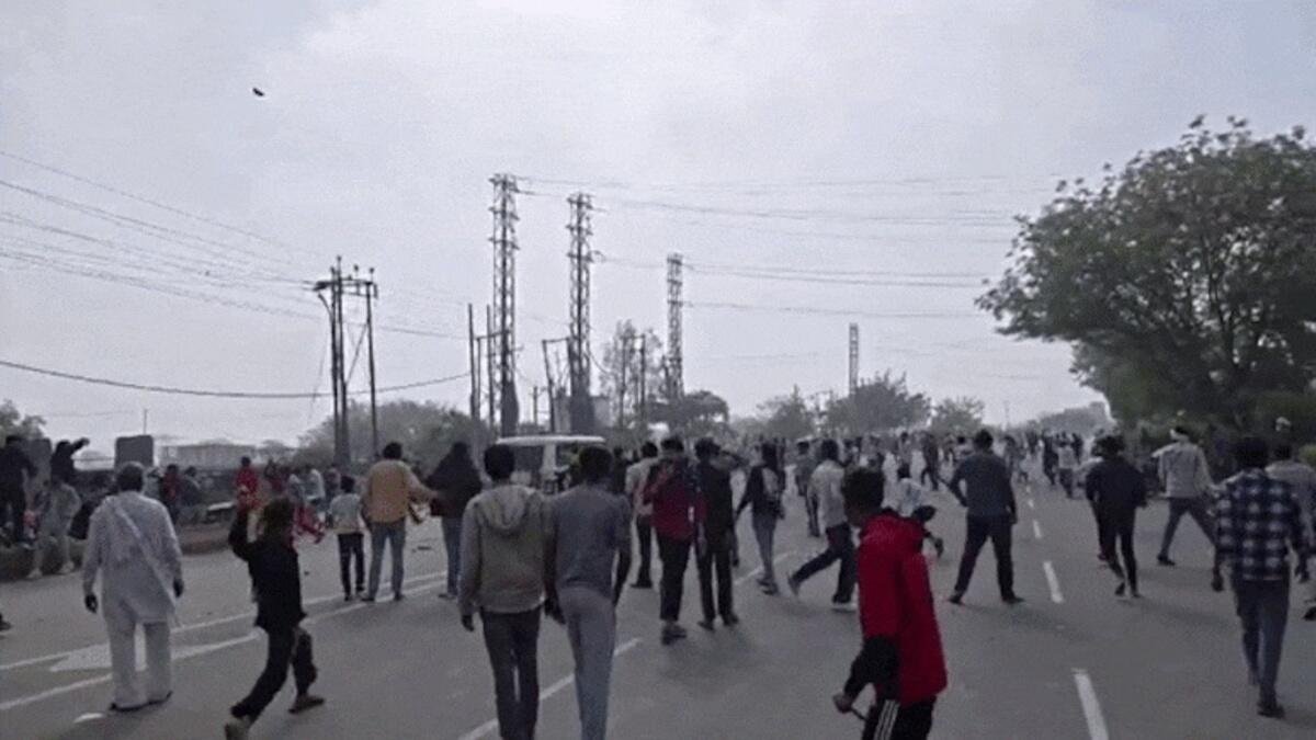 Farsa Wale Baba Death in Mathura: Truck Crushes Cow Vigilante, Highway Blocked; CM Orders Strict Action