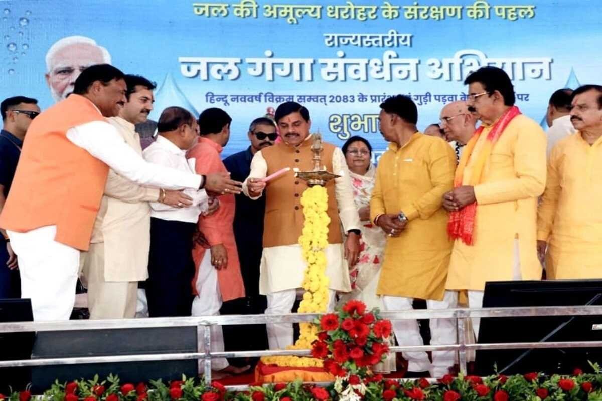 A still from the event