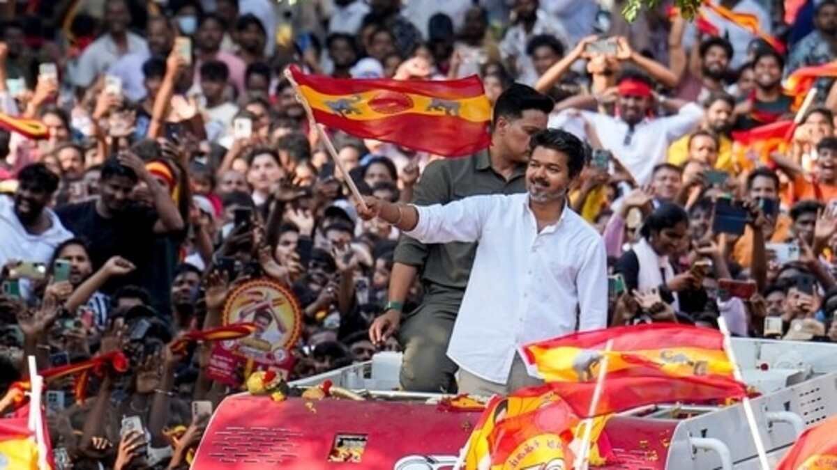Actor-politician Vijay, other TVK cadres booked for breaching MCC violations during roadshow in Chennai