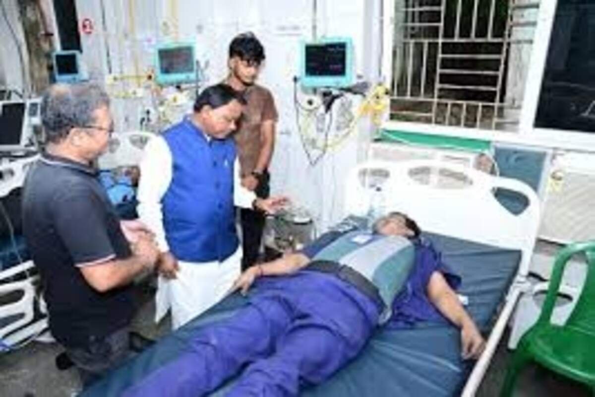 The hospital where the fire broke out