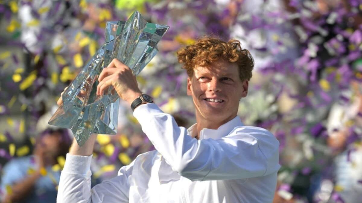 Jannik Sinner trounces Daniil Medvedev, lifts Indian Wells Open title