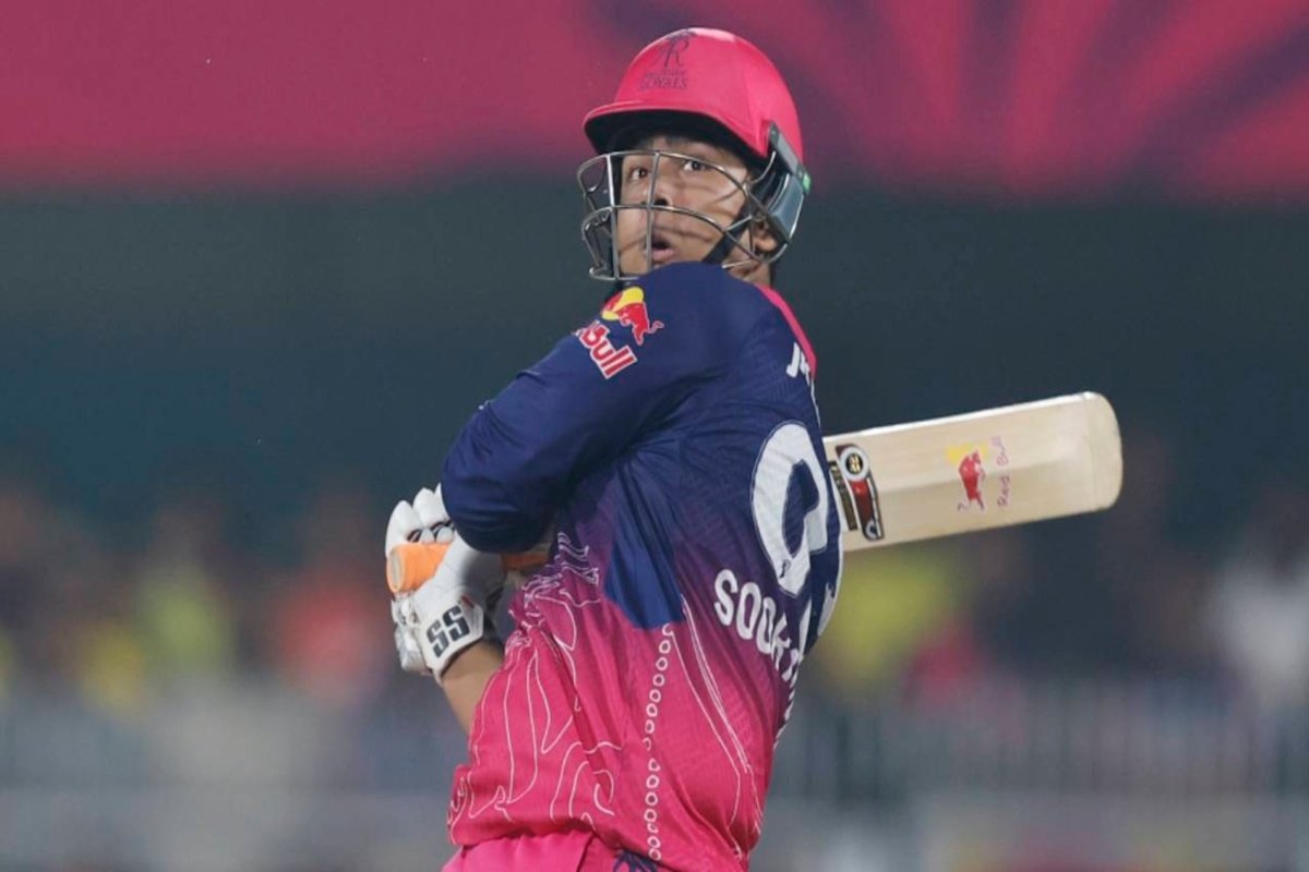 Vaibhav Sooryawanshi, who delivered a blistering 50 off 15 balls