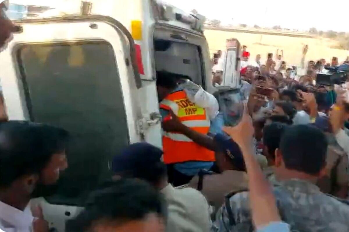 Visuals after the dead kid was pulled out