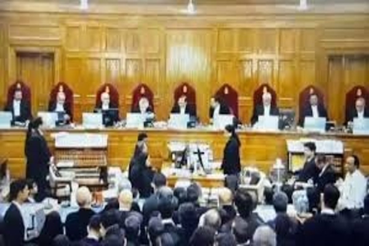 SC bench hearing the Sabarimala case