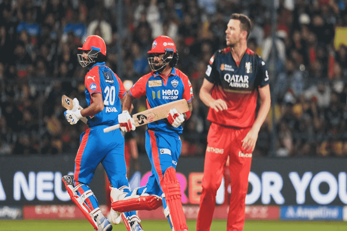 RCB falls to DC in the match