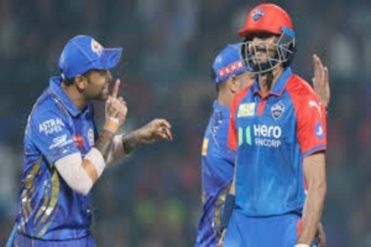 A visual from the match