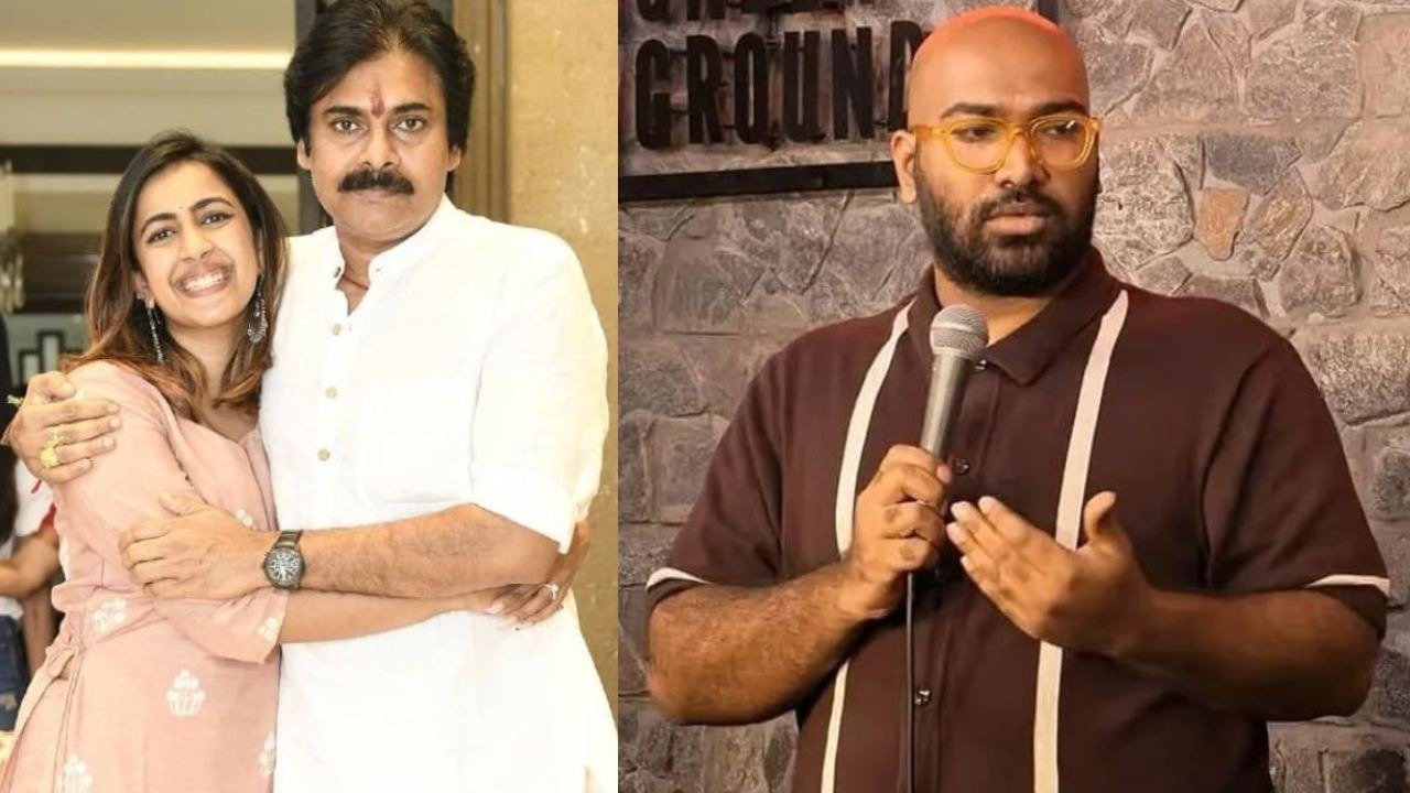 Comedian Anudeep Katikala (Right)