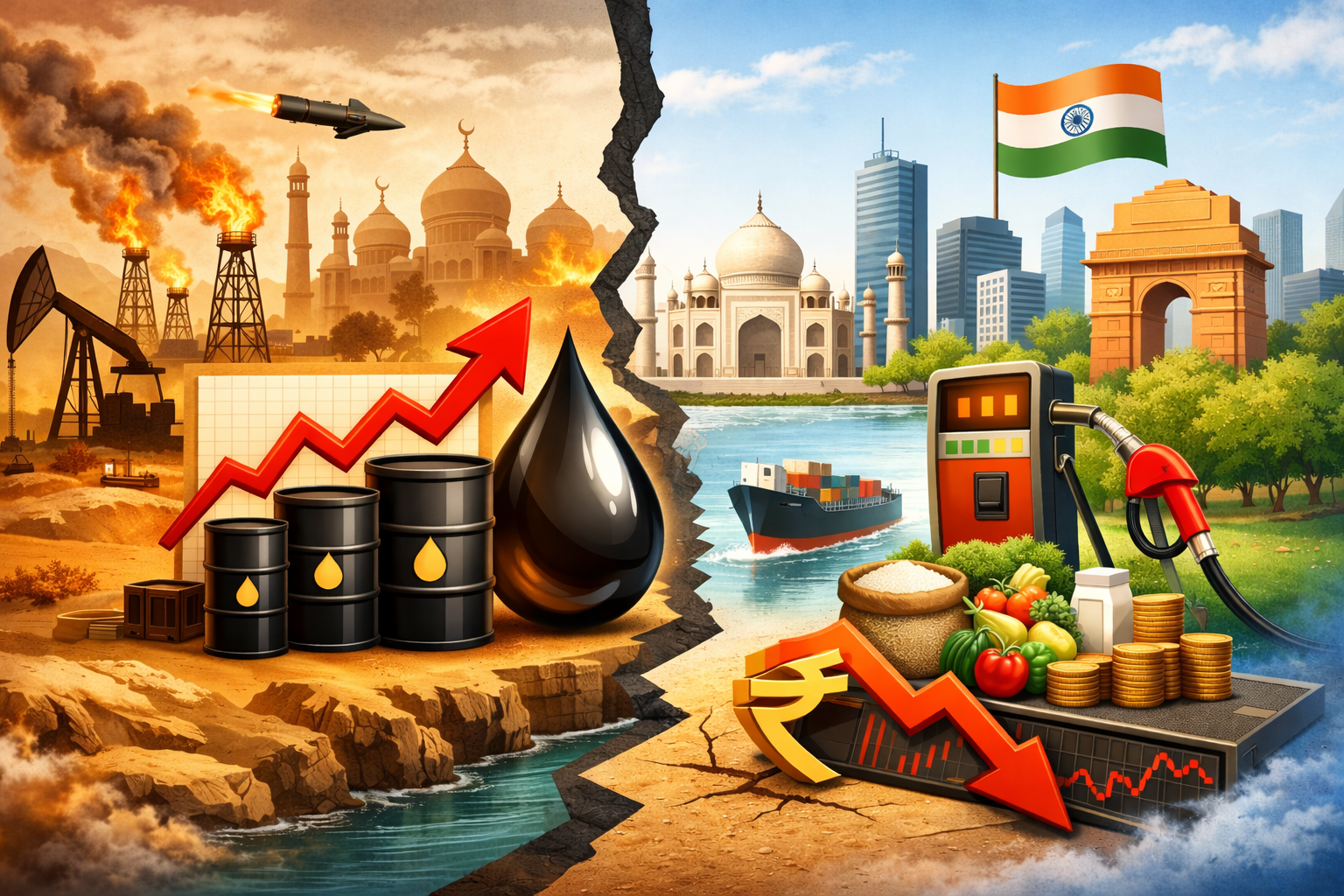 Middle East Oil Shock: India’s Price Pain