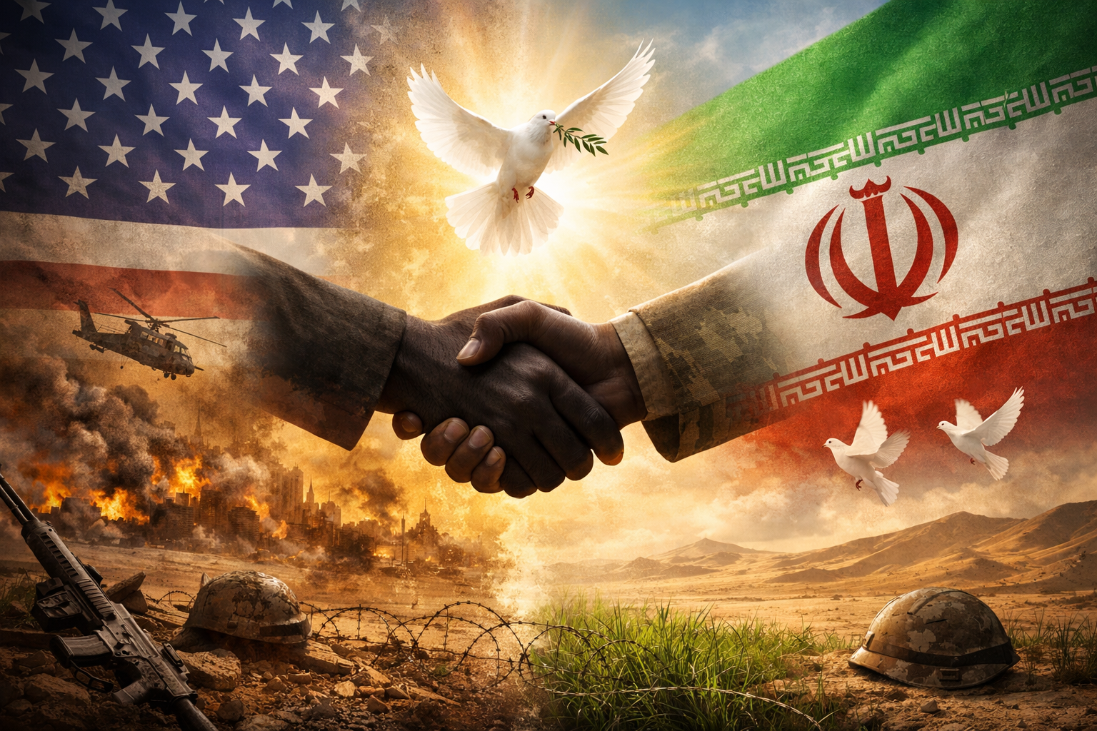 US – Iran War 2 Weeks Ceasefire