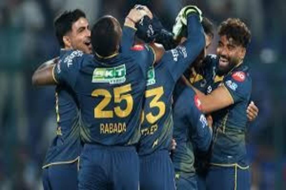 GT players celebrating victory