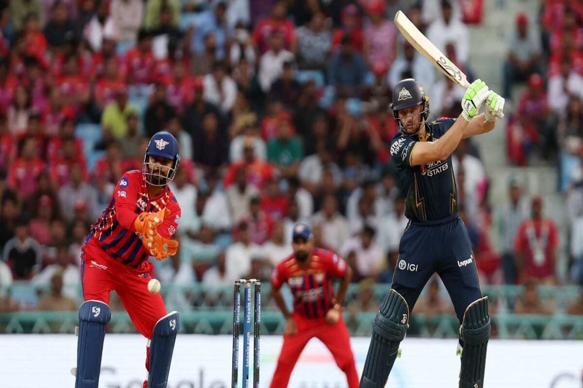 A still from the match