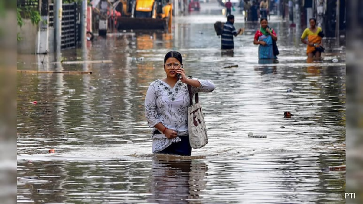 Heavy, continuous downpours over past 24 hrs batter Guwahati; IMD sounds fresh alert for more rainfall