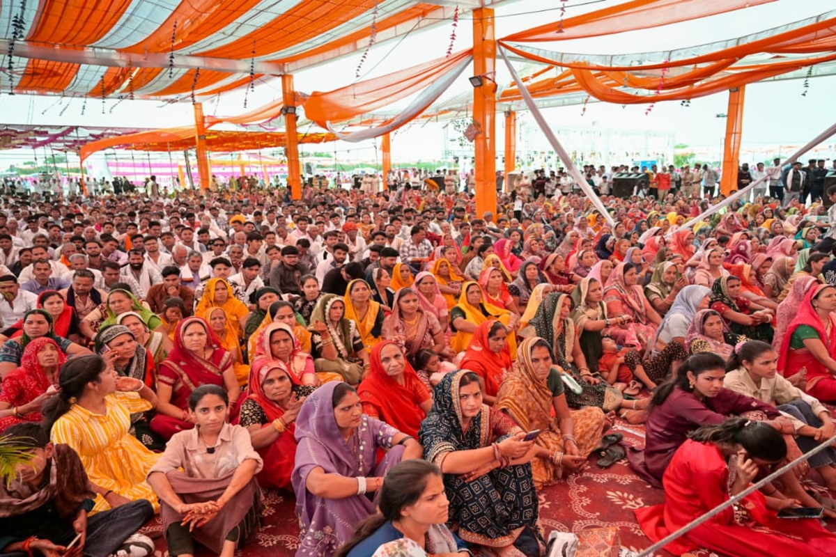 Attendees of the event