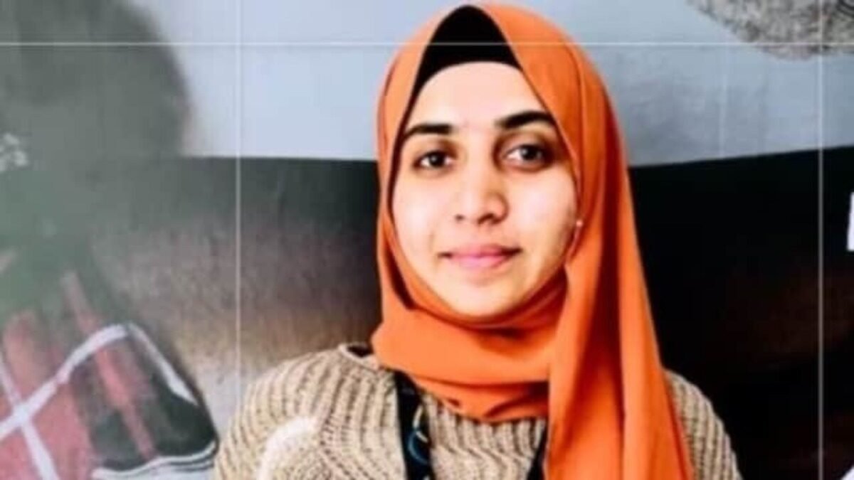 TCS employee Nida Khan