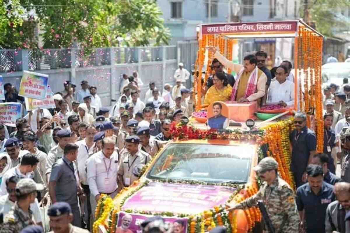 CM Dr Yadav's roadshow