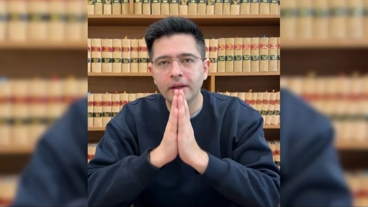 “Three allegations, zero truth”: Raghav Chadha hits back at AAP in latest video as rift deepens