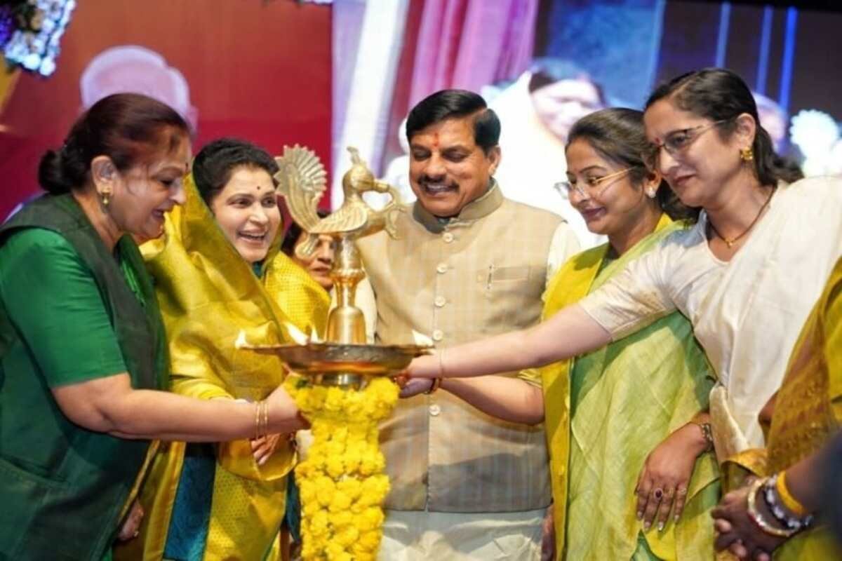 A still from the event